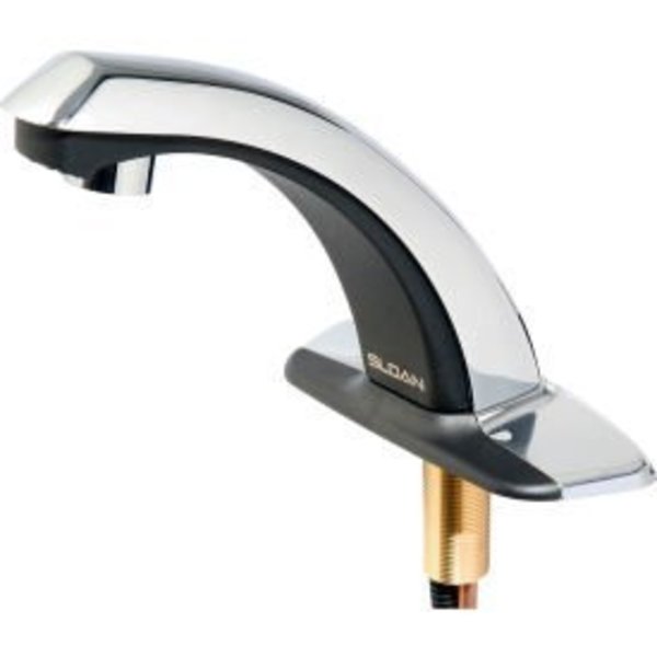 Sloan Sloan® EBF-85-4 Battery Powered Faucet For 4" Centerset, ADA Compliant, 0.5 GPM, Black 3315010BT